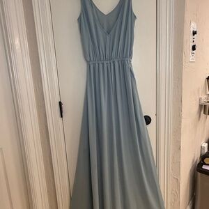Show Me Your MuMu Light Blue Maxi Dress